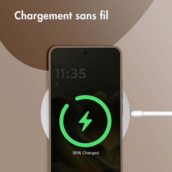 imoshion Coque Couleur Motorola Edge 70 - Marron