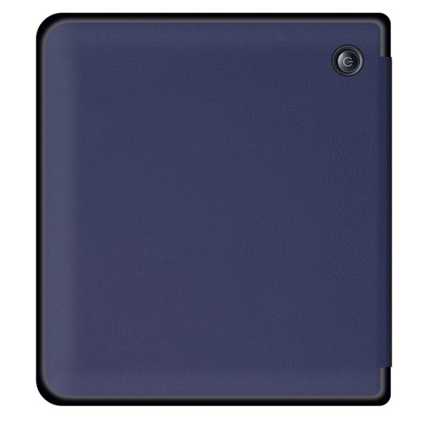 imoshion Étui de liseuse portefeuille Slim Hard Tolino Vision 5 - Bleu foncé