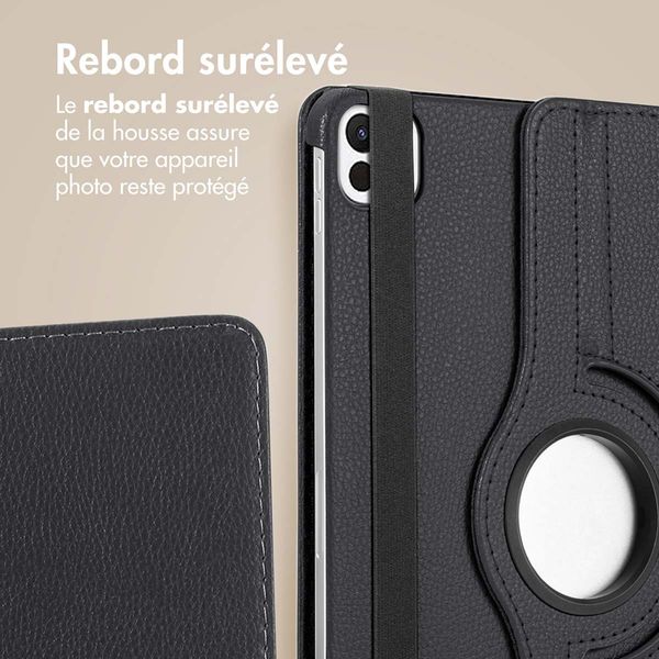 imoshion Coque tablette rotatif à 360° Apple iPad Pro 12.9 (2020/2021/2022) - Noir