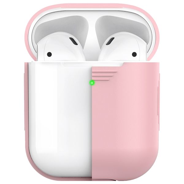 KeyBudz Coque Elevate Protective Silicone Apple AirPods 1 / 2 - Blush Pink