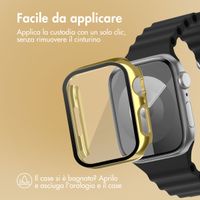 imoshion Coque rigide brillante à couverture complète Apple Watch 7 / 8 / 9 - 45 mm - Doré