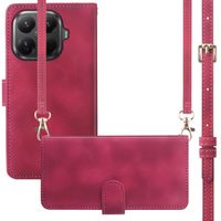 imoshion Etui de télephone portefeuille avec cordon Xiaomi 15T Pro - Rouge
