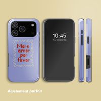Selencia Coque arrière Vivid avec MagSafe Apple iPhone 17 Pro - More Amor
