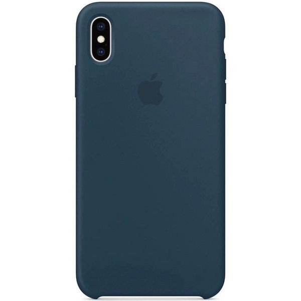 Apple Coque en silicone iPhone Xs / X - Pacific Green