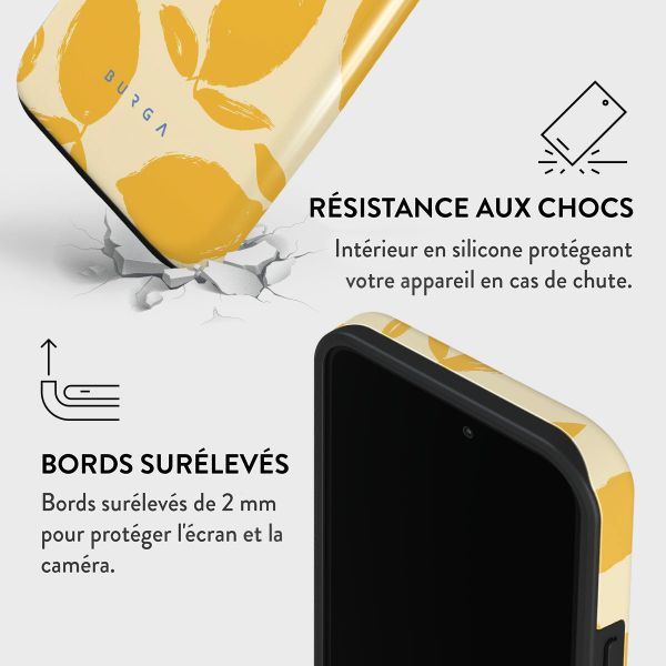 Burga Coque arrière Tough iPhone 14 Pro Max - Lemon Tart