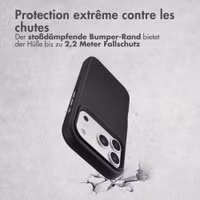 Accezz Coque Tough avec MagSafe Apple iPhone 17 Pro - Noir