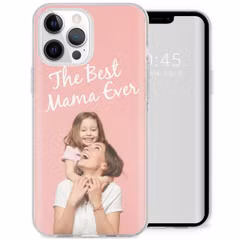 Concevez votre propre coque en gel Apple iPhone 13 Pro Max - Transparent