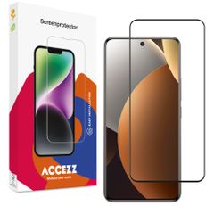 Accezz Protection d'écran en verre trempé Full Cover Xiaomi Redmi Note 15 Pro (4G)