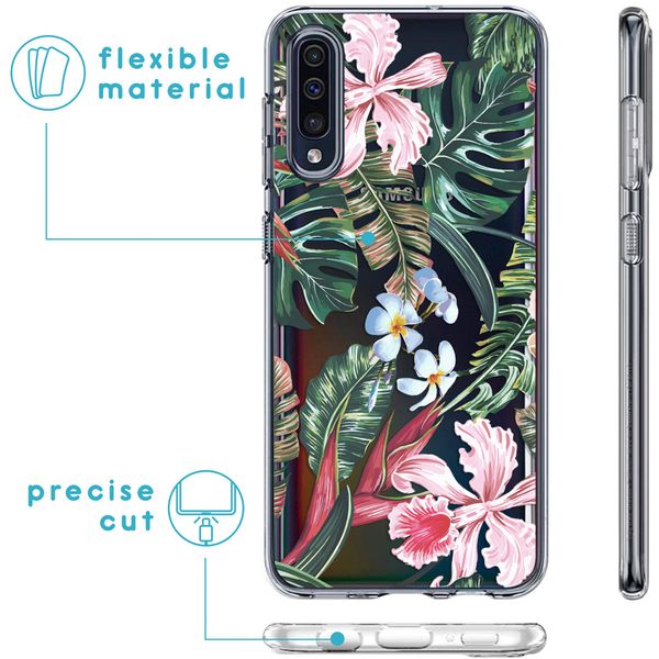 imoshion Coque Design Galaxy A50 / A30s - Tropical Jungle