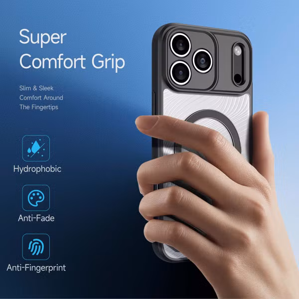 Dux Ducis Coque arrière Aimo avec MagSafe Apple iPhone 17 Pro - Transparent