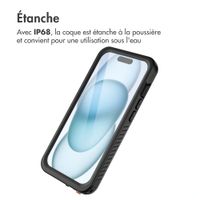 imoshion Étui étanche 360 Apple iPhone 15 - Noir