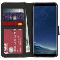 imoshion Étui de téléphone portefeuille Luxe Galaxy S8 - Gris