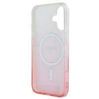 Guess Coque MagSafe IML Glitter Gradient iPhone 16 - Pink