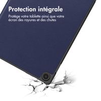 imoshion Coque tablette Trifold Amazon Fire Max 11 - Bleu foncé