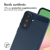 imoshion Coque Brushed Samsung Galaxy A57 (5G) - Bleu