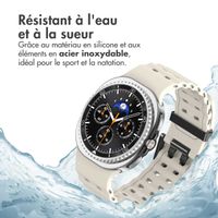 imoshion Bracelet Ocean en silicone Samsung Galaxy Watch 8 (40/44mm) / Classic (46mm) - Lumière stellaire