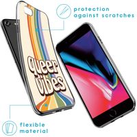 imoshion Coque Design iPhone SE (2022 / 2020) / 8 / 7 - Rainbow Queer vibes