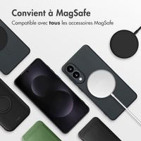 imoshion Coque Couleur avec MagSafe Samsung Galaxy S25 Edge - Noir