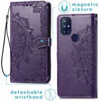imoshion Etui de télephone Mandala OnePlus Nord N10 5G - Violet