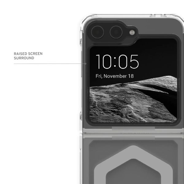 UAG Coque arrière Plyo Pro Samsung Galaxy Z Flip 6 - Ice / Silver