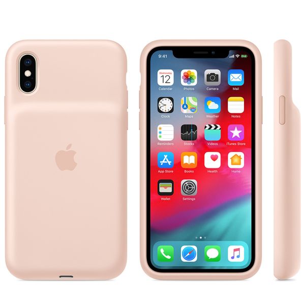 Apple Coque Smart Battery iPhone Xs / X - Pink Sand