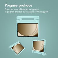 imoshion Coque kidsproof avec poignée Samsung Galaxy Tab A11 Plus / A9 Plus - Soft Blue