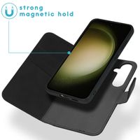 imoshion Etui de télephone luxe 2-en-1 amovible Samsung Galaxy S24 - Noir