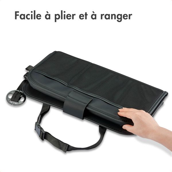 imoshion Organisateur de Siège Auto Luxe - Support de tablette voiture - 7 compartiments - Noir