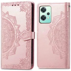 imoshion Etui de téléphone portefeuille Mandala OnePlus Nord CE 2 Lite 5G - Rose Dorée