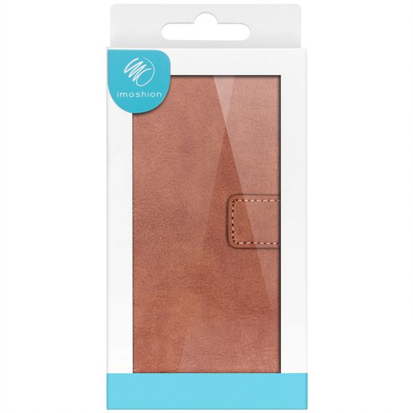 imoshion Étui de télephone portefeuille de luxe Apple iPhone X / Xs - Marron
