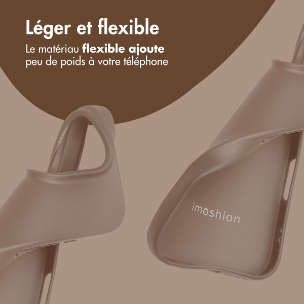 imoshion Coque Couleur Apple iPhone 16 Pro - Marron