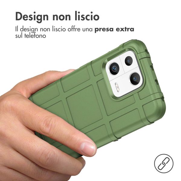 imoshion Coque Rugged Shield Xiaomi 13 - Vert foncé