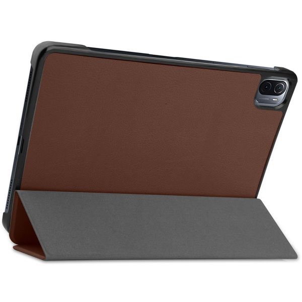 imoshion Coque tablette Trifold Xiaomi Pad 5 / 5 Pro - Marron