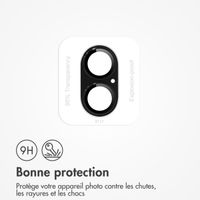 imoshion Protection Caméra en verre trempé 2 Pack Apple Apple iPhone 17 - Noir