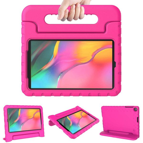 Coque kidsproof avec poignée Galaxy Tab A 10.1 (2016) - Rose