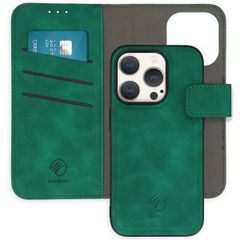 imoshion Etui de télephone luxe 2-en-1 amovible Apple iPhone 15 Pro - Vert foncé