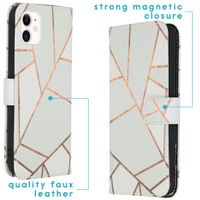 imoshion Coque silicone design iPhone 11 - White Graphic