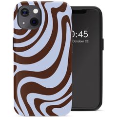 Selencia Coque arrière Vivid Apple iPhone 13 Pro - Dream Swirl Chocolate