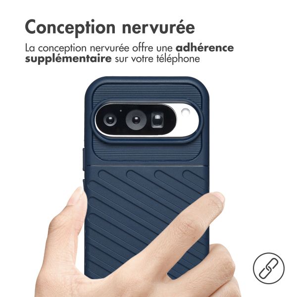 imoshion Coque arrière Thunder Google Pixel 10 Pro - Bleu foncé