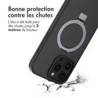 Accezz Coque Ring Stand avec MagSafe Apple iPhone 16 Pro Max - Noir