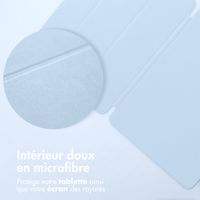 imoshion Magnetic etui de téléphone portefeuille Apple iPad Air 11 pouces (2025) M3 / (2024) M2 / Air 5 (2022) / Air 4 (2020) - Bleu clair