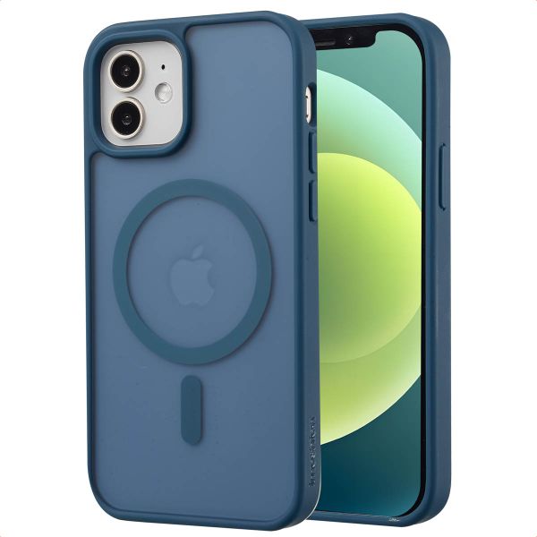 imoshion Coque Color Guard avec MagSafe iPhone 12 (Pro) - Bleu foncé