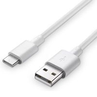 Huawei Adaptateur secteur original - Chargeur avec câble USB-C - Port USB - 22,5 W - Blanc