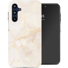Selencia Coque arrière Vivid Samsung Galaxy A16 - Golden Beige Marble