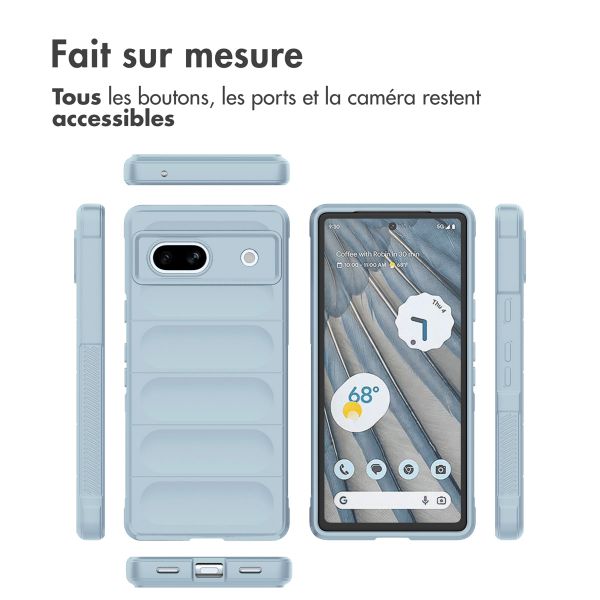 imoshion EasyGrip Backcover Google Pixel 7a - Bleu clair