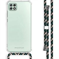 imoshion Coque avec dragonne Samsung Galaxy A22 (5G) - Green Multi Color