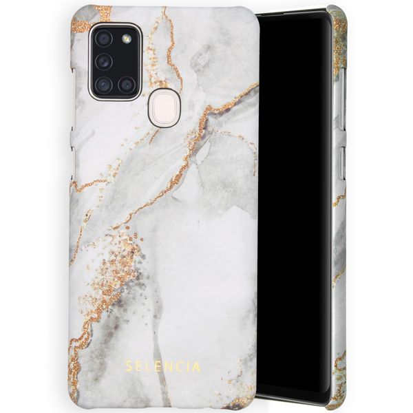 Selencia Coque Maya Fashion Samsung Galaxy A21s - Marble Stone