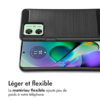 imoshion Coque Brushed Motorola Moto G54 - Noir