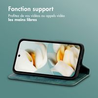 imoshion Étui de téléphone portefeuille Slim Google Pixel 9A - Vert