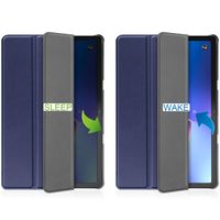 imoshion Coque tablette Trifold Lenovo Tab M10 (3rd gen) - Bleu foncé